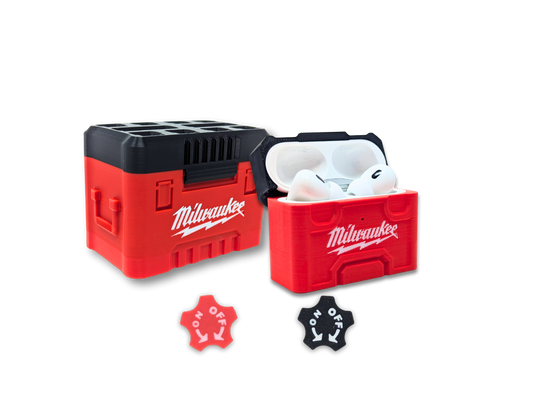 Milwaukee Business Card Holder + Airpod Case + Ratchet Switches